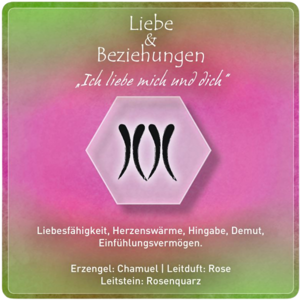 "Liebe & Beziehungen" Edelsteinessenz
